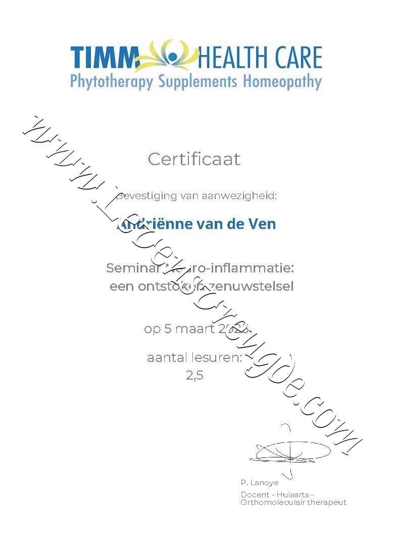 Neuro-inflammatie - een ontstoken zenuwstelsel